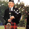 kids having fun of Scottish kilt