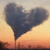 heart shaped smoke